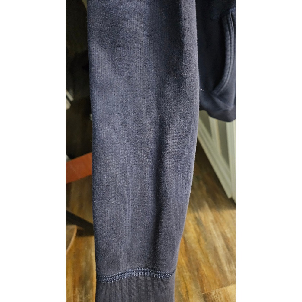 Polo Ralph Lauren Mens Navy Blue Fleece Hoodie Red Pony Logo 2XLT Big and Tall - Picture 5 of 6